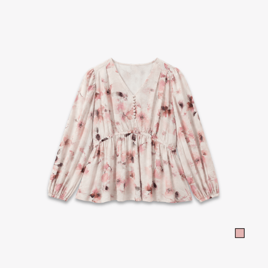 PISCO Women Floral Peplum Blouse