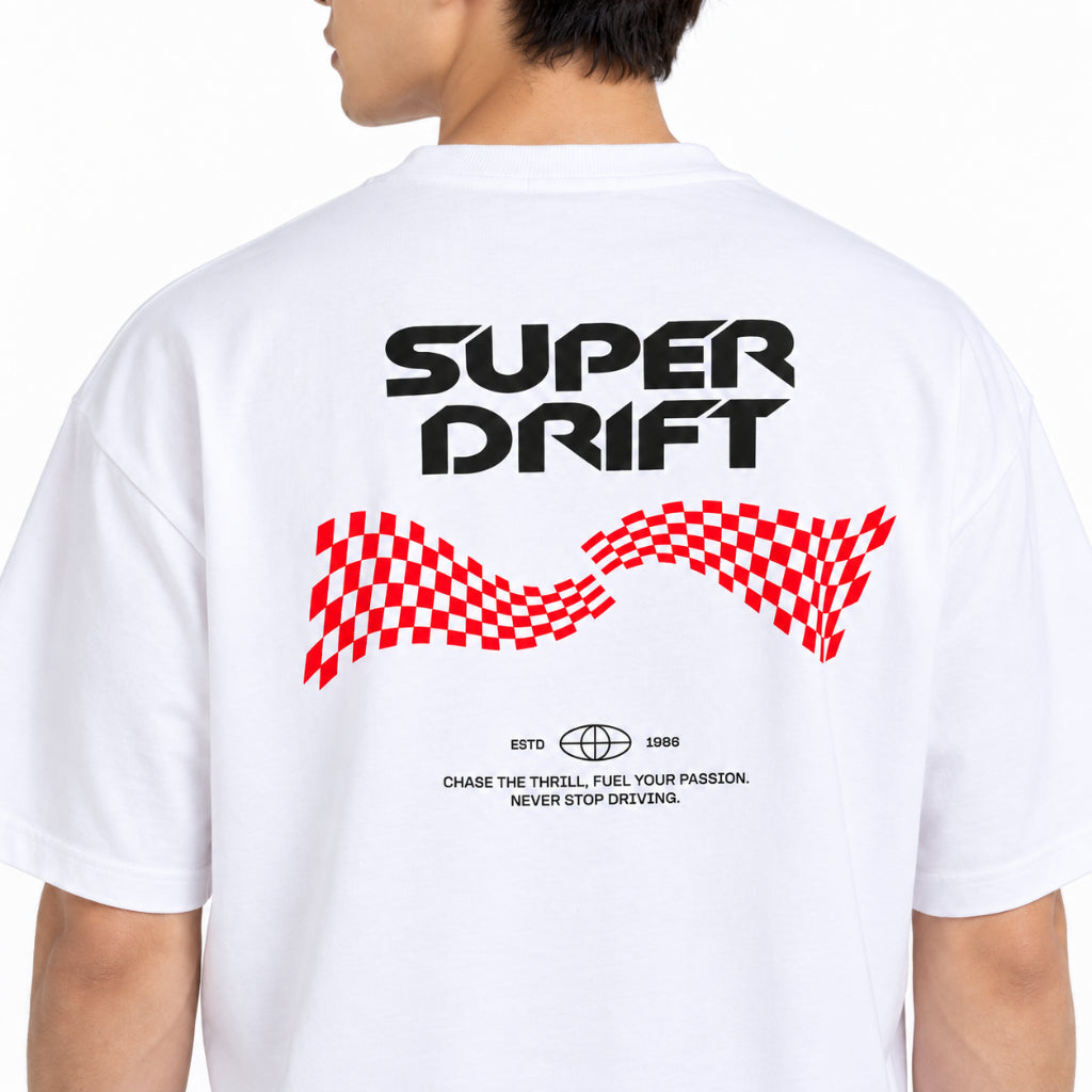 COLEGACY Men Super Drift Graphic Tee