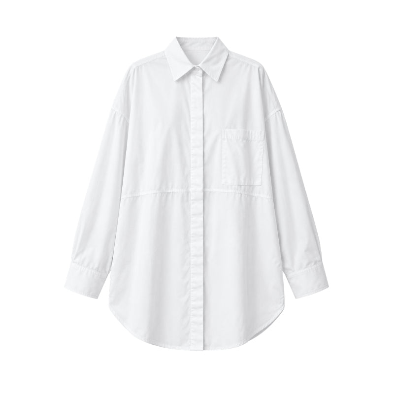 PISCO Women Button-Up Long Sleeve Shirt