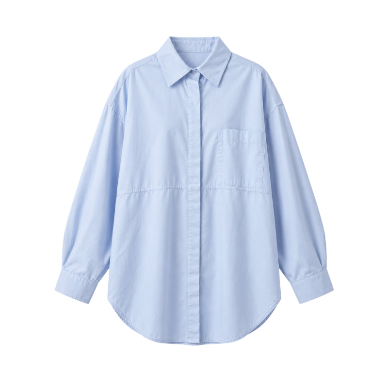 PISCO Women Button-Up Long Sleeve Shirt