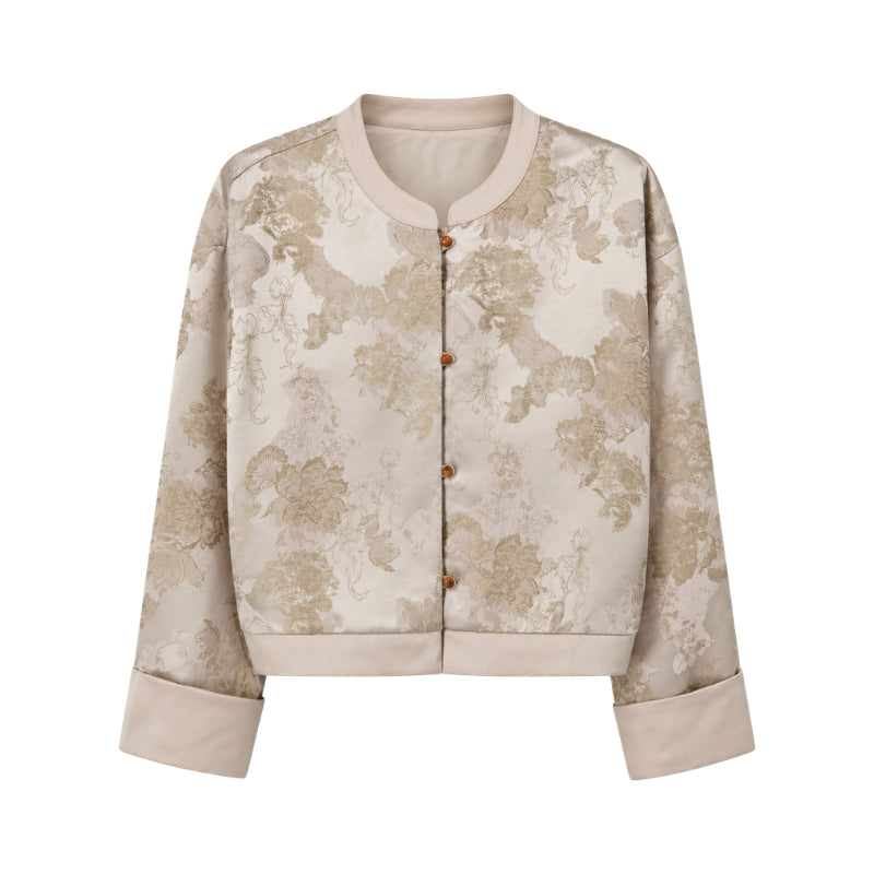 YFS Women Floral Jacquard Co-Ord Set Wear