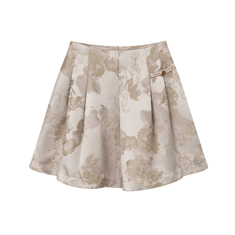 YFS Women Floral Jacquard Co-Ord Set Wear
