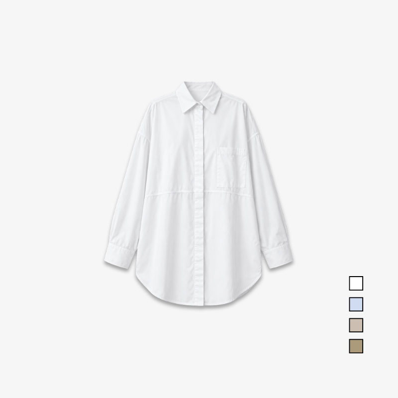 PISCO Women Button-Up Long Sleeve Shirt